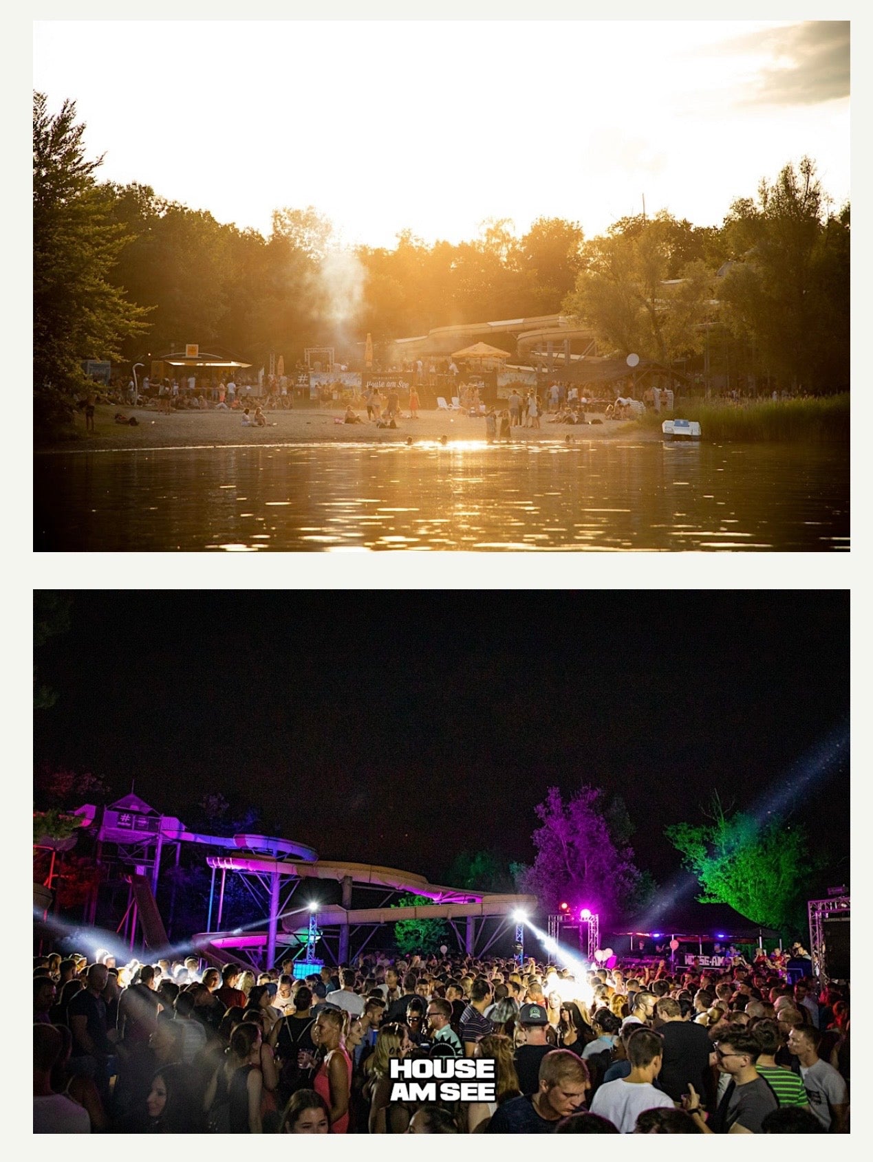 OPEN AIR PARTY AM SEE