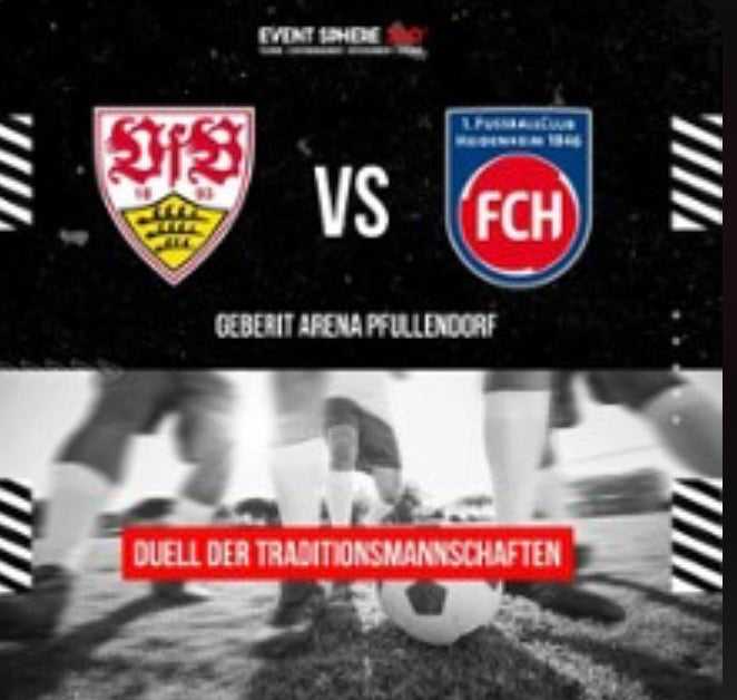 VFB STUTTGART vs HDH -Fußballspiel