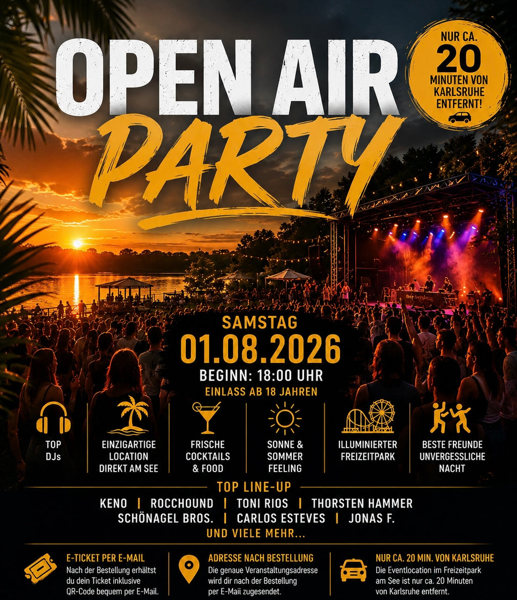 OPEN AIR PARTY AM SEE